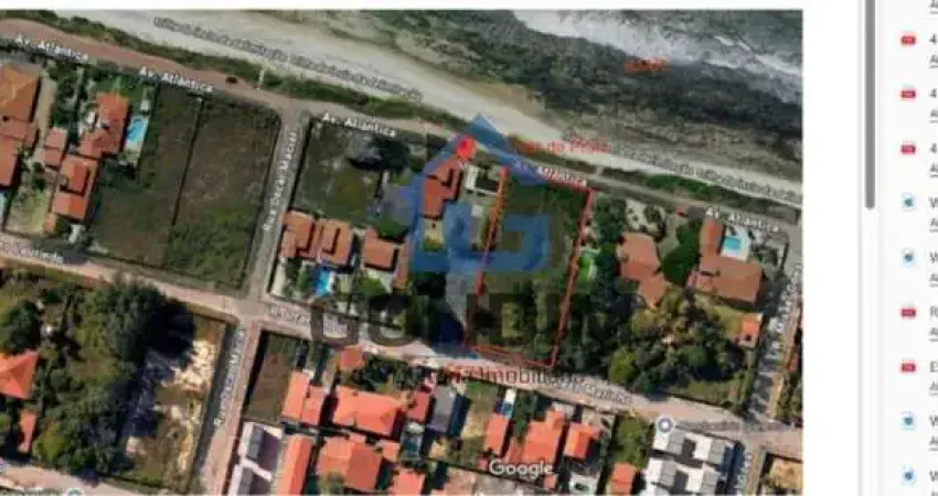 Terreno à venda na Avenida Atlântica, 680, Parque Leblon, Caucaia