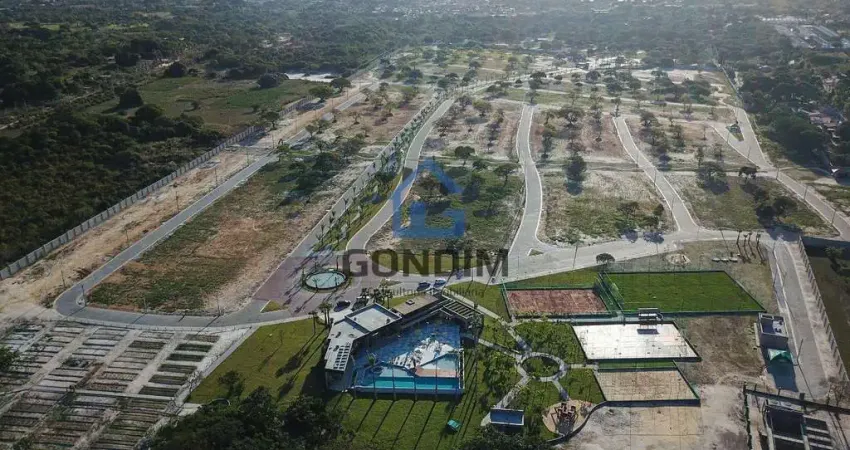 Terreno em condomínio fechado à venda na Rua João De Castro, 1343, Jacundá, Aquiraz