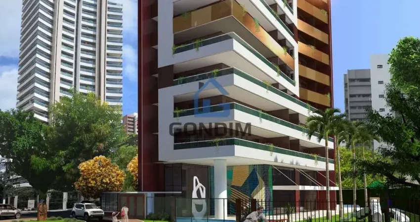 Apartamento com 5 quartos à venda na Rua Leonardo Mota, 555, Meireles, Fortaleza