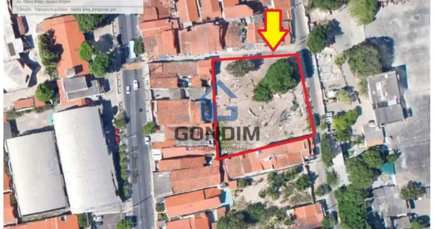 Terreno em condomínio fechado à venda na Rua Monsenhor João Dantas, 165, São Gerardo, Fortaleza