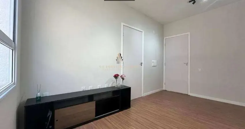 Apartamento à venda, no condomínio porto fino,  em taubaté, jardim dos estados, com 1 quarto, 44m²