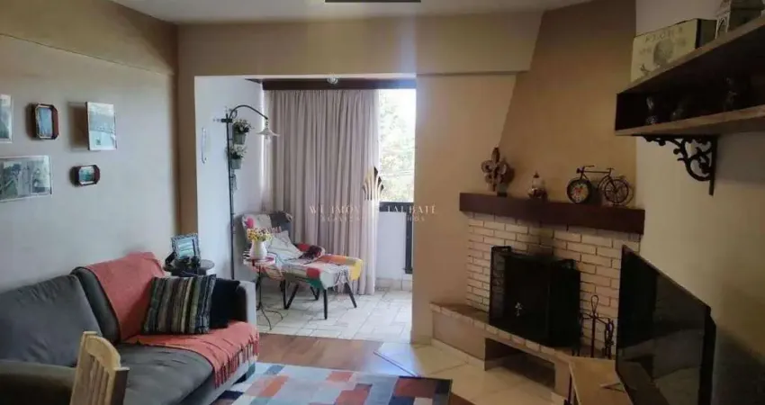 Flat à venda, no chateau montpellier residence service,  em campos do jordão, vila capivari, com 1 quarto, 63,89m²