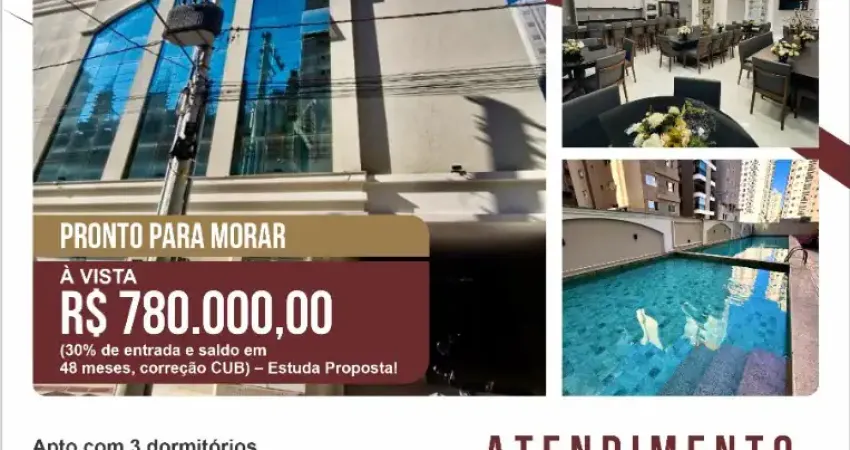 Apartamento com 3 quartos à venda na Rua 406 A, 113, Morretes, Itapema