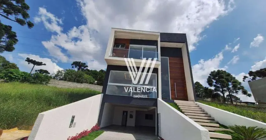 Sobrado | Reserva Bonvini | 3 suítes | 4 a 6 vagas | 350 m² priv | Santa Cândida - Curitiba/PR