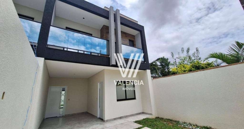Sobrado | 3 Suites | 2 vagas | 180 m² priv | Centro - São José dos Pinhais/PR