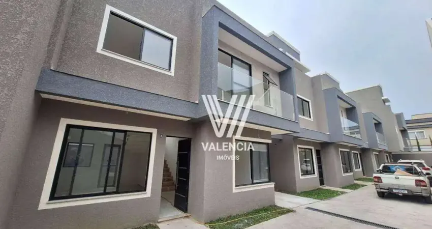 Sobrado em Condominio  | 3 Dorms | 120m² priv | 2 Vagas | Uberaba - CURITIBA/PR