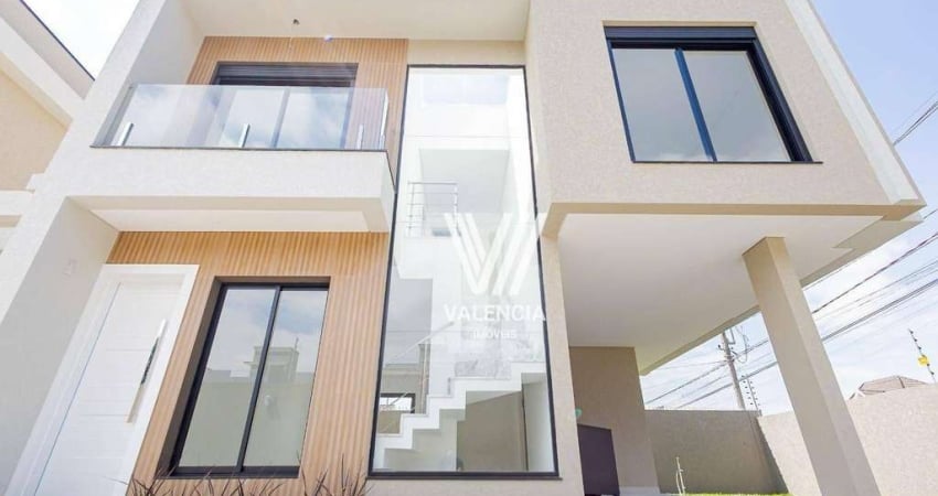 Sobrado em Condominio | 119m² priv | 3 Dorms | 2 Vagas | Hauer - Curitiba/PR