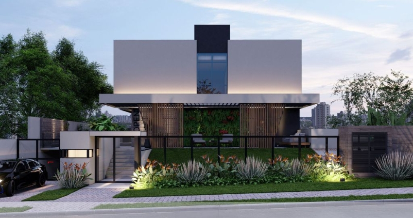 Sobrado | 3 Dorm | 3 Suites | 194m² priv | Mêrces - Curitiba/PR