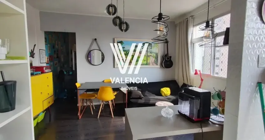 Apartamento semi-mobiliado | 2 dormitórios | 69m² | centro - curitiba/pr