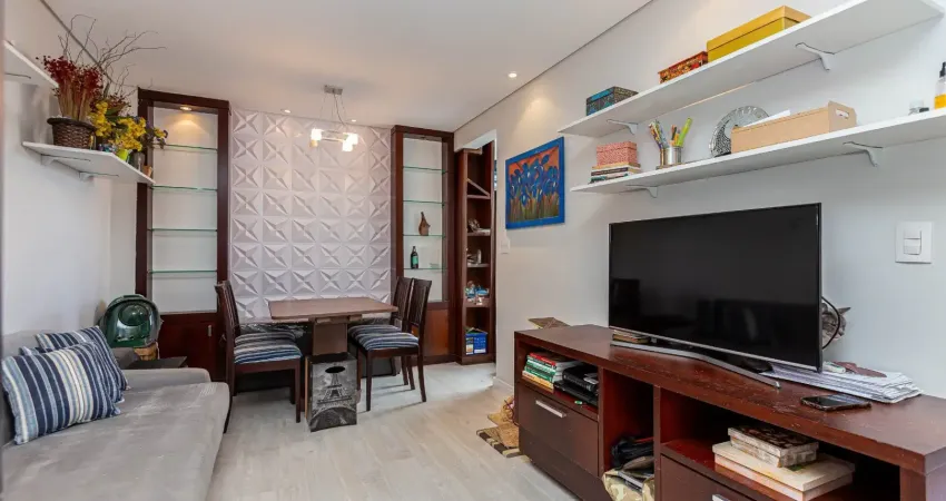 Apartamento mobiliado | 2 dormitórios | 1 vaga | 56m² | agua verde - curitiba/pr