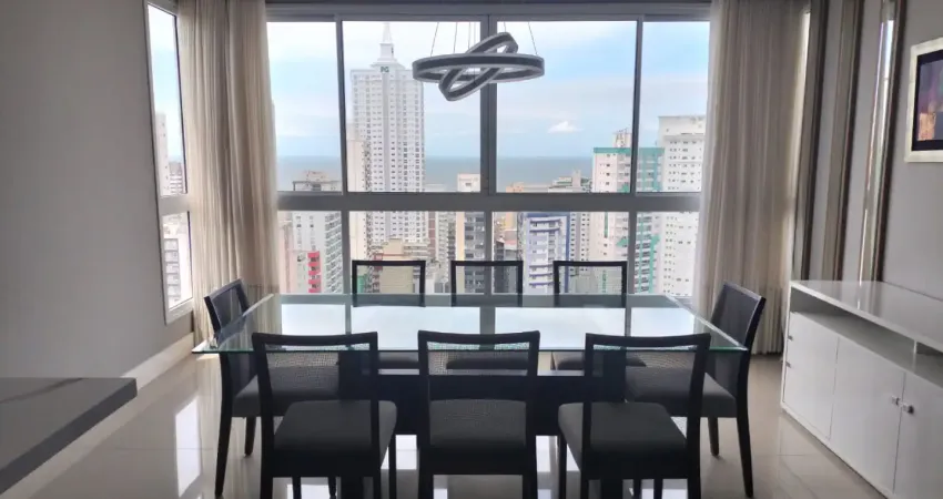 Ap. moderno, mobiliado e equipado no centro, andar alto, lazer completo