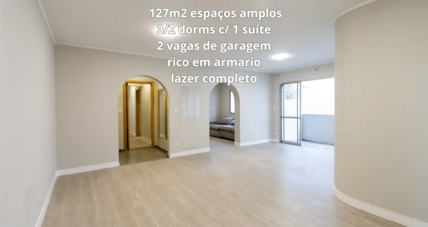 Ape amplo reformado 3/2dorms c/1 suite 2 vagas lazer completo