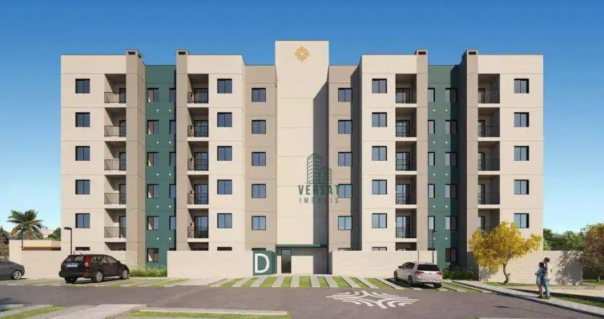 Apartamento à venda, 46 m² por R$ 356.960,54 - Capão Raso - Curitiba/PR