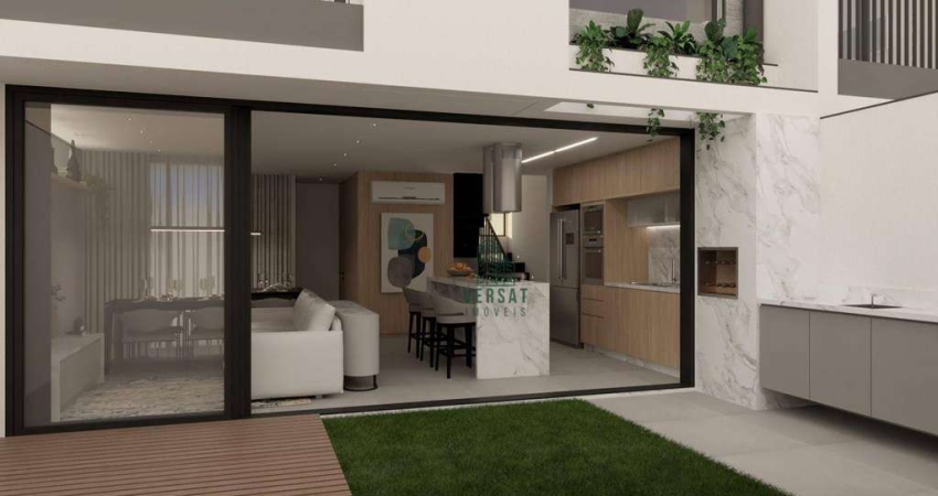 Sobrado à venda, 142 m² por R$ 1.190.000,00 - São Braz - Curitiba/PR