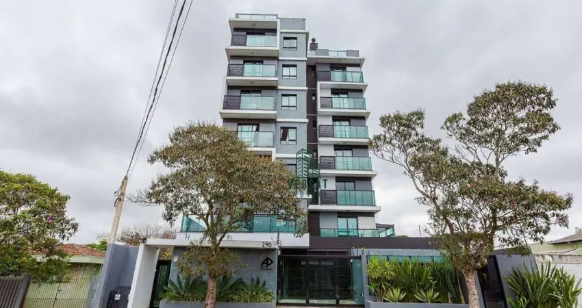 Apartamento de 1 Dormitório com Sacada e Churrasqueira à Venda no Ed. Art Palladium  Portão/Novo Mundo, Curitiba