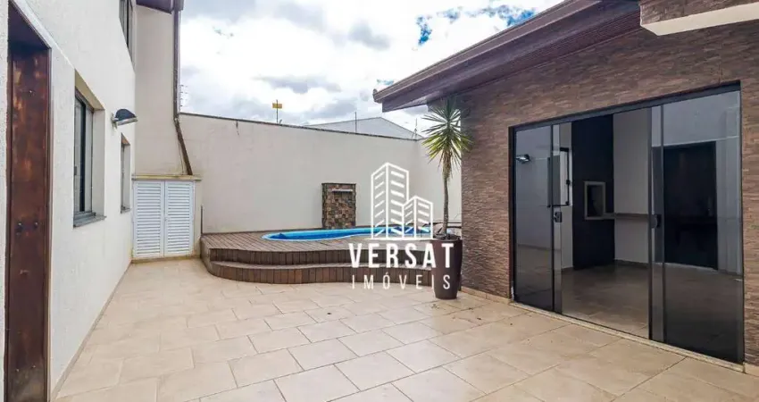 Sobrado com 3 dormitórios à venda, 238 m² por r$ 1.200.000 - pilarzinho - curitiba/pr