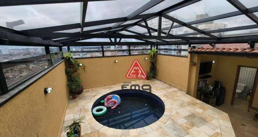 Apartamento duplex com 3 dormitórios à venda, 149 m² por r$ 695.000,00 - vila formosa - são paulo/sp