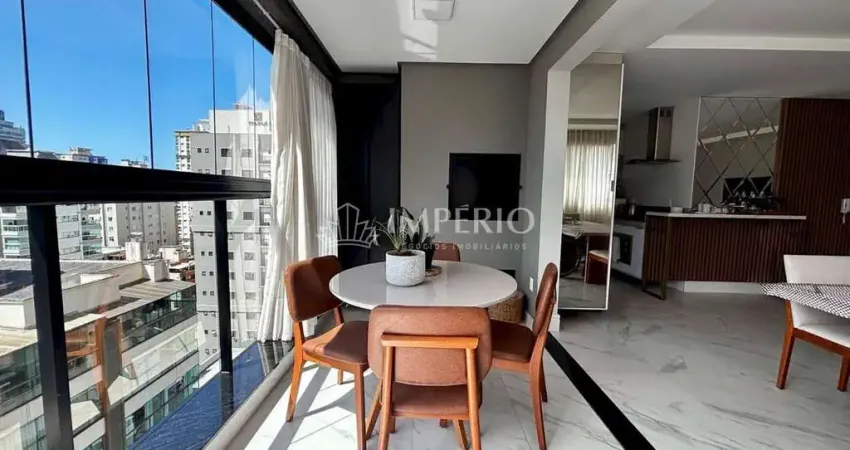 Apartamento 3 Suítes Mobiliado no Black Piano em Meia Praia Itapema SC