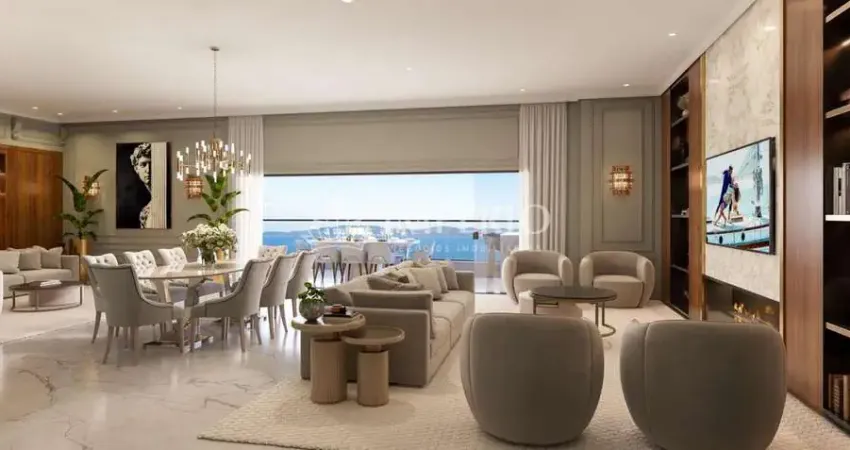 Apartamento Frente Mar com 4 Suítes no Celine Dallo Canto da Praia Itapema