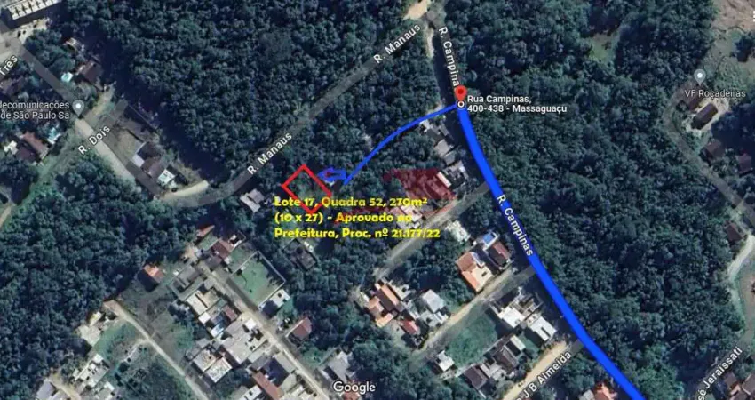 Terreno à venda no Massaguaçu, Caraguatatuba 