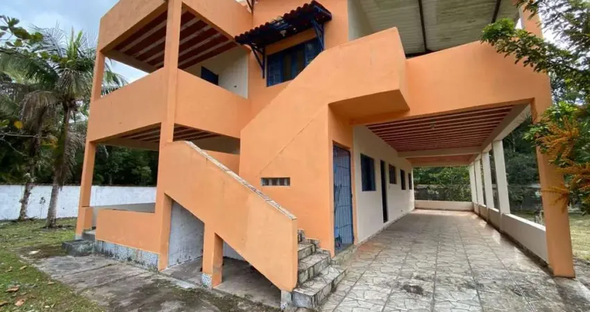 Chácara para locação em itanhaém, chácaras lucel, 6 dormitórios, 2 suítes, 2 banheiros, 3 vagas