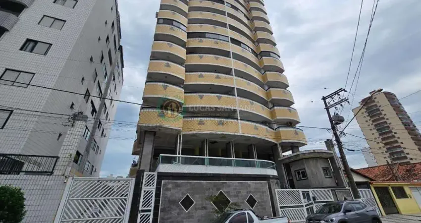 Apto 2 dormitórios sendo 1 suíte, 2 sacadas com vista mar, 300m da praia, 63m² de área útil, lazer completo, 1 vaga de garagem, zona 1