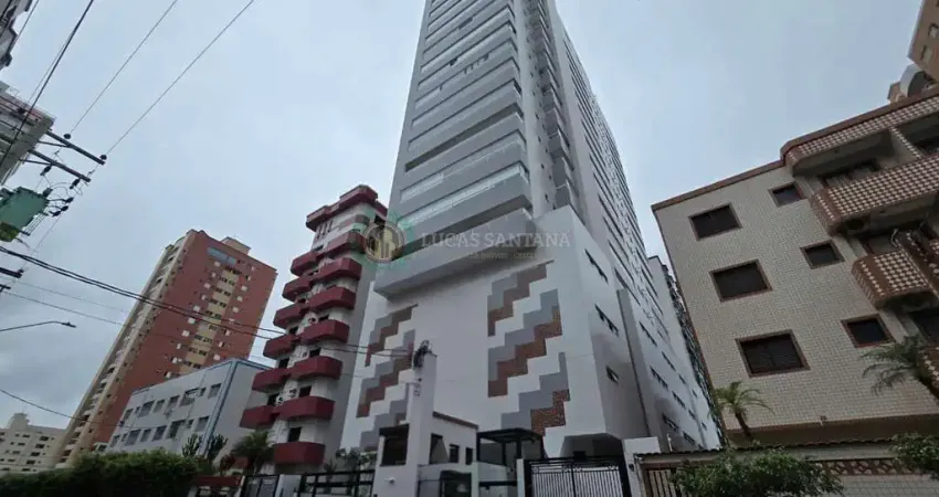 Apartamento 2 dormitórios sendo 2 suítes + lavabo, 2 vagas de garagem, vista livre,  400m da praia, lazer completo, empreendimento recém entregue, zona 1