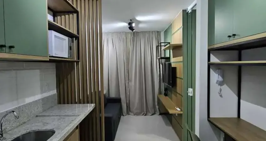 House ondina – aluguel anual | quarto e sala | nascente | 8º | decorado