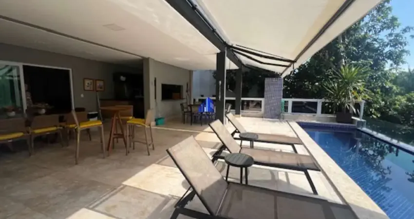 Casa à venda alphaville 2 salvador r$ 4.950.000,00 decorada, 5 suítes com closets, piscina, gourmet, energia fotovoltaica, academia privativa