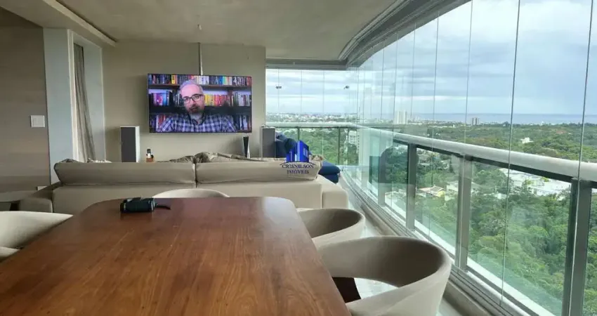 Le parcà venda apartamento de 248 m², super decorado r$ 3.800.000,00, vista mar, 4 suítes, 4 vagas de garagem soltas, armários, depósito, dependência!