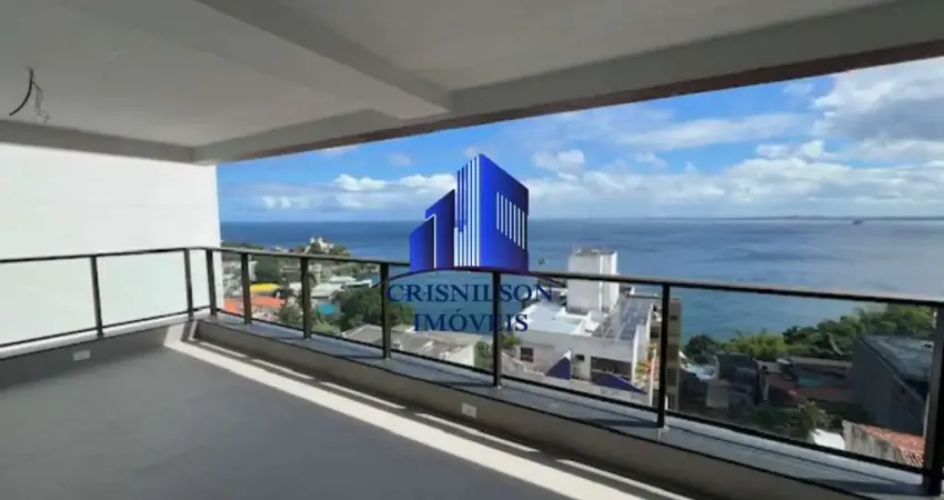 Apartamento à venda ladeira da barra mansão carybé r$ 2.599.000,00 vista mar, varanda, 3 suítes, 2 garagens, 156 m², 1 por andar, novo!