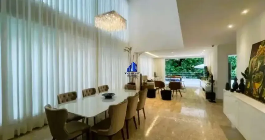 Casa à venda alphaville i salvador r$ 4.200.000,00, sala ampla com pé direito duplo, 4 suítes, suíte máster com closet e banheira de hidro, armários, piscina, área gourmet, casa 420 m², terreno 750 m²