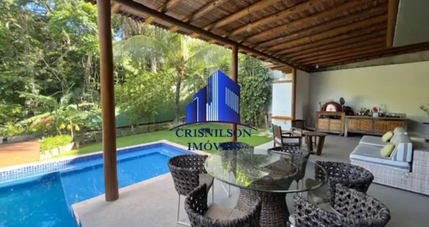 Casa à venda alphaville ii salvador r$ 3.700.000,00, piscina, 4 suítes, sala ampla, terreno 550 m², casa 440 m²!