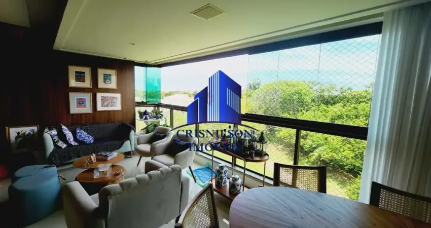 Apartamento à venda alpha life alphaville r$ 1.690.000,00, decorado, varanda gourmet integrada,  4/4 sendo 3 suítes, closet, 3 vagas de garagem,130m²!