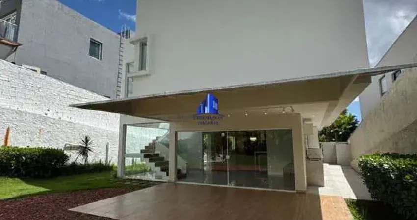 Casa à venda alphaville ii salvador r$ 2.890.000,00, armários, 4 suítes, terreno 500 m², casa 300 m², garagem fechada!