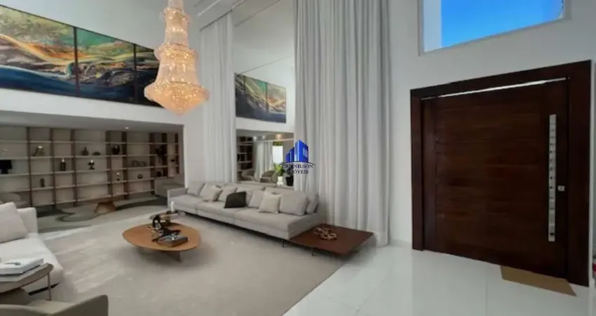 Casa à venda alphaville i salvador r$ 6.900.000,00, nova, decorada, porteira fechada, móveis novos, piscina, área gourmet, terraço, 5 suítes!