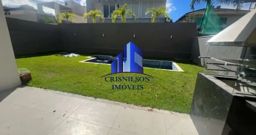 Casa à venda alphaville litoral norte i r$ 1.900.000,00, nova, 4 suítes, piscina, varanda gourmet, garagem para 4 carros, dependência completa!