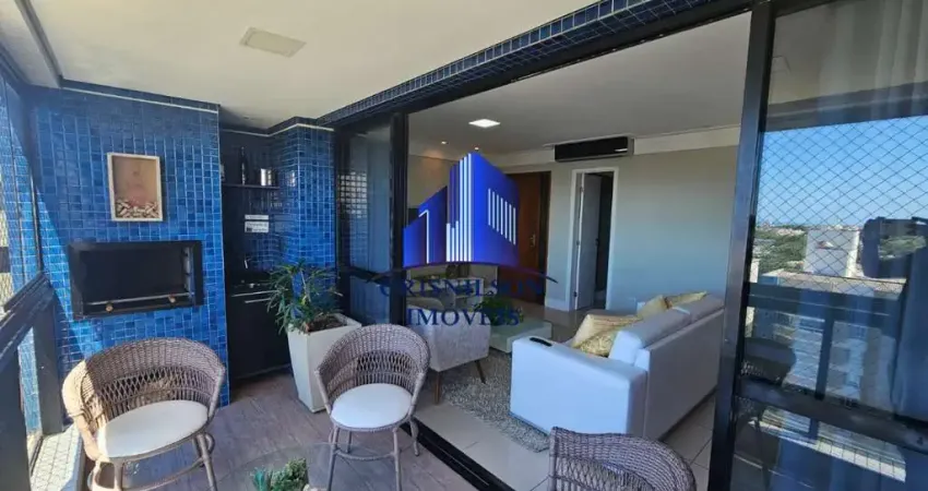 Apartamento à venda garden ville alphaville r$ 1.280.000,00, nascente, decorado, 3/4 sendo 1 suíte, armários, 2 vagas de garagem, dependência, 106 m²!