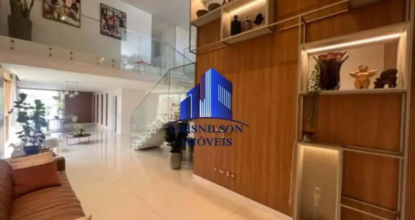 Casa à venda alphaville salvador ii r$ 3.700.000,00, nova, decorada, 4 suítes, 4 closet, banheira, energia fotovoltaica, piscina, espaço gourmet