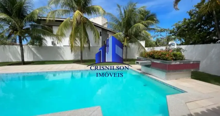 Casa à venda em guarajuba r$ 3.500.000,00 condomínio paraíso do mar, terreno 1.200,00 m² (dois lotes juntos) pé na areia, piscina!