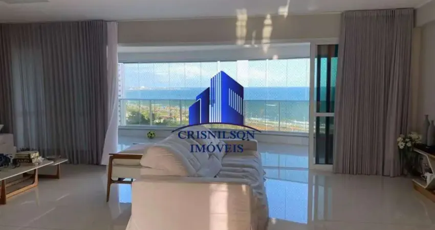 Apartamento à venda hemisphere 360 porteira fechada r$ 2.700.000,00, vista mar, 4 suítes, varanda gourmet, nascente, andar alto.
