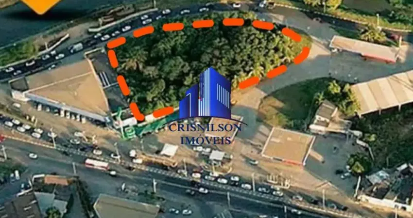 Terreno à venda r$ 10.500.000,00, em frente ao parque shopping bahia em lauro de freitas, área do terreno 4.178,00 m².