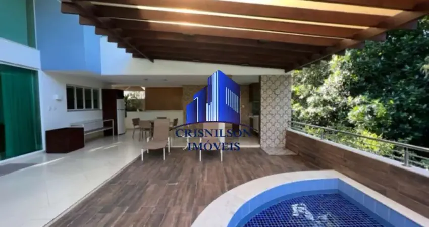 Casa à venda alphaville i salvador r$ 4.200.000,00, piscina com área gourmet, 4 suítes, armários