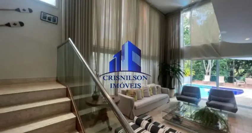 Casa à venda alphaville i salvador r$ 5.300.000,00, piscina, espaço gourmet, stúdio de música acústico, 4 suítes, suítes master com closet e hidro