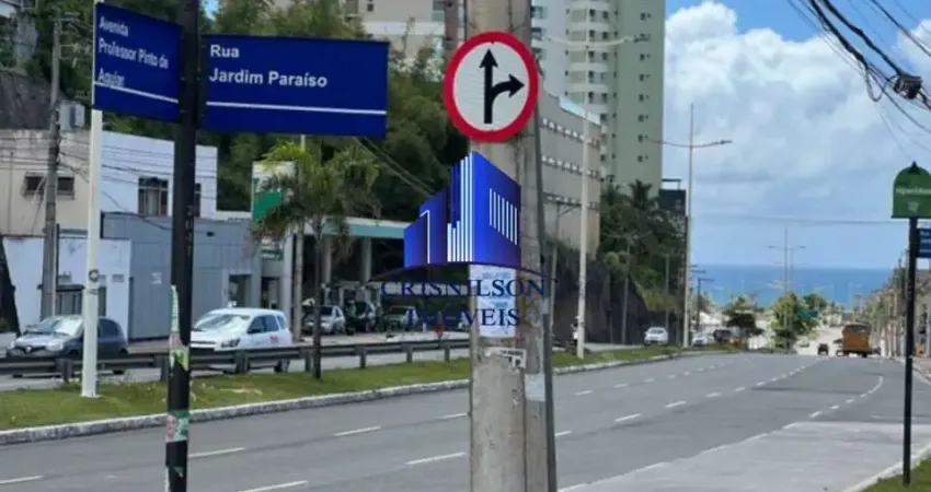 Terreno comercial à venda frente para av. professor pinto de aguiar, patamares r$ 8.590.000,00, frente para avenida, 5.000 m², próximo hiper ideal!