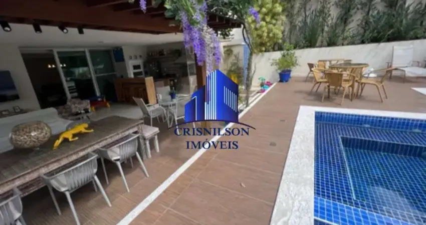 Casa à venda em alphaville ii salvador r$ 3.200.000,00 decorada, 4 suítes, energia fotovoltaica, closet, armários!