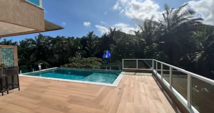 Asa à venda alphaville ii salvador r$ 4.800.000,00 nova, aceita permuta com le parc 243 m², 5 suítes, energia fotovoltaíca, piscina, espaço gourmet