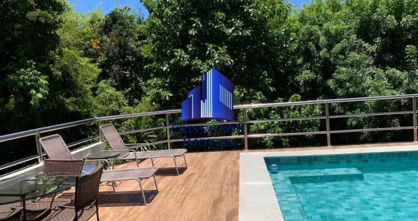 Casa à venda alphaville i salvador, r$ 4.200.000,00, sauna, piscina, sauna, espaço gourmet!