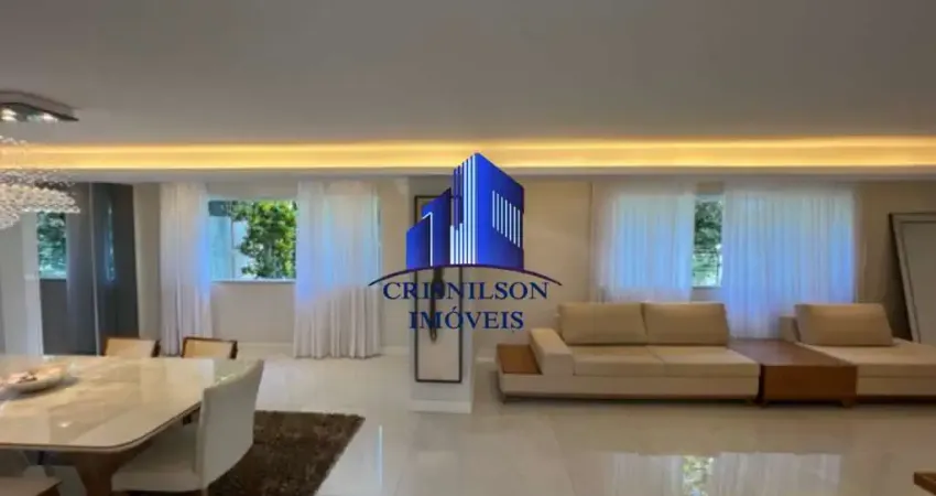 Casa à venda alphaville ii salvador r$ 4.350.000,00, terreno plano, 4 suítes, suíte máster com closte e hidro, piscina com gazebo e espaço gourmet!