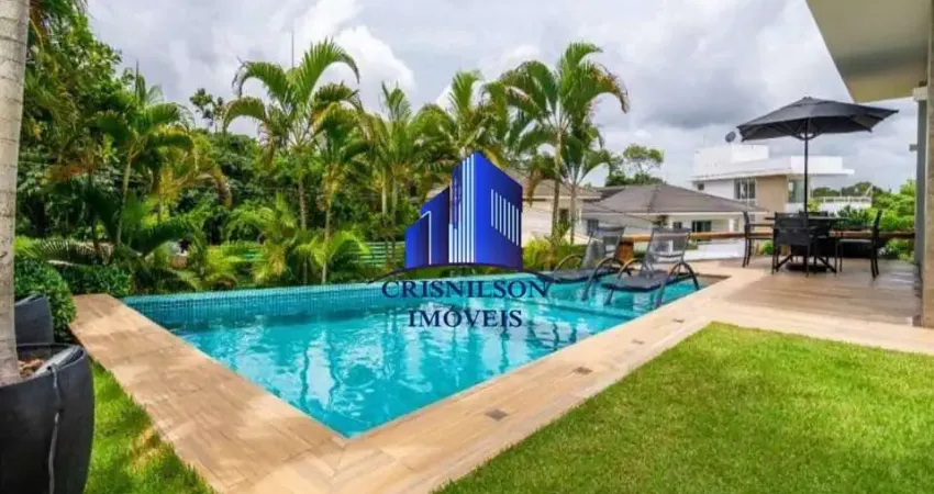 Casa à venda em alphaville i super decorada, r$ 9.800.000,00, terreno de ilha, 600,00 m² área construída, mobiliada!